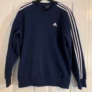 ADIDAS BLUE CREWNECK (L)